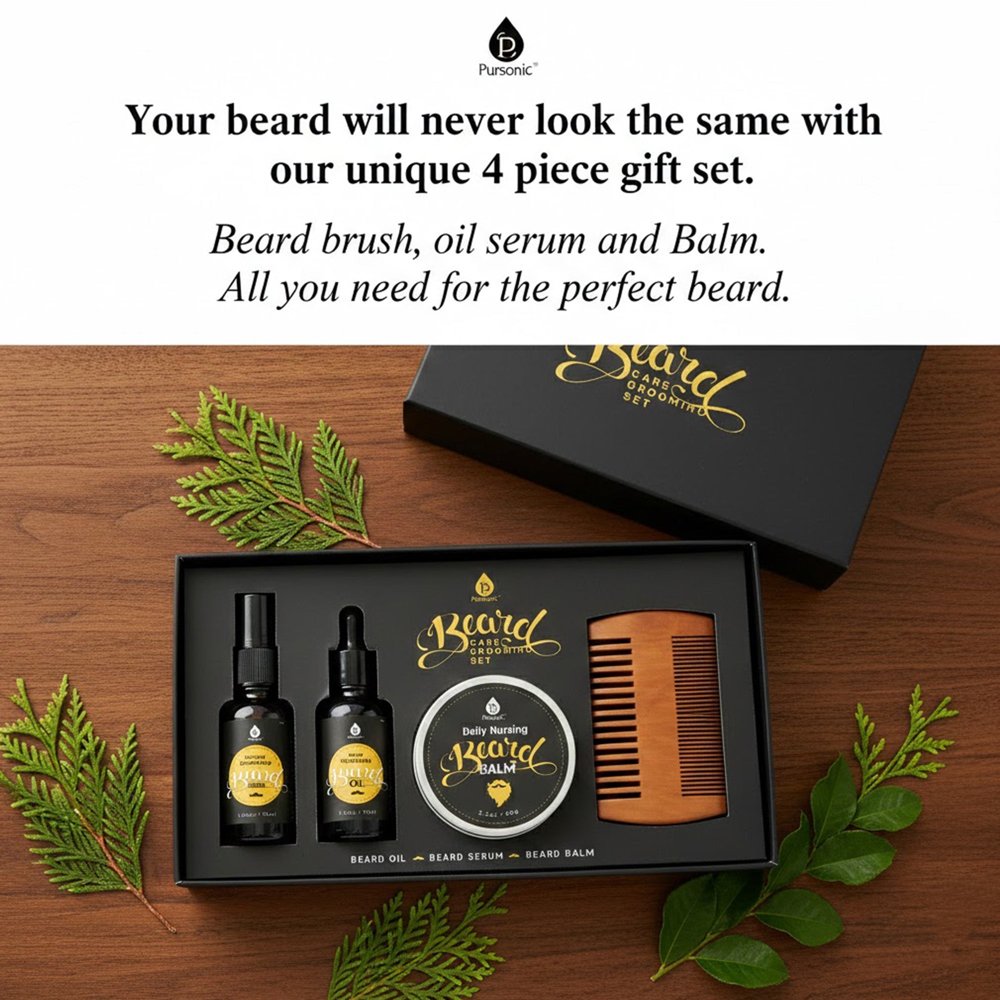 Beard Care Grooming Kit